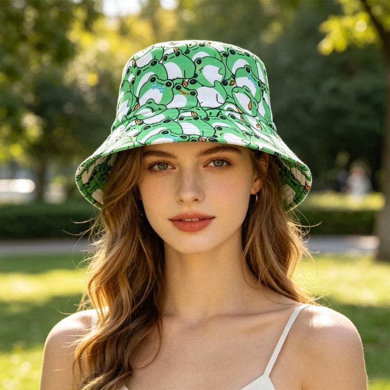 A52E Packable الضفادع طباعة قب - مراجعة Packable Hat Nylon وسعره