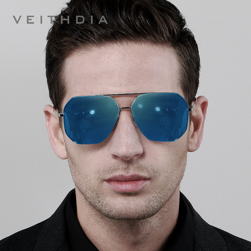 نظارات شمسية Veithdia للرجال و - مراجعة Sunglasses Aviator Polarized وسعره