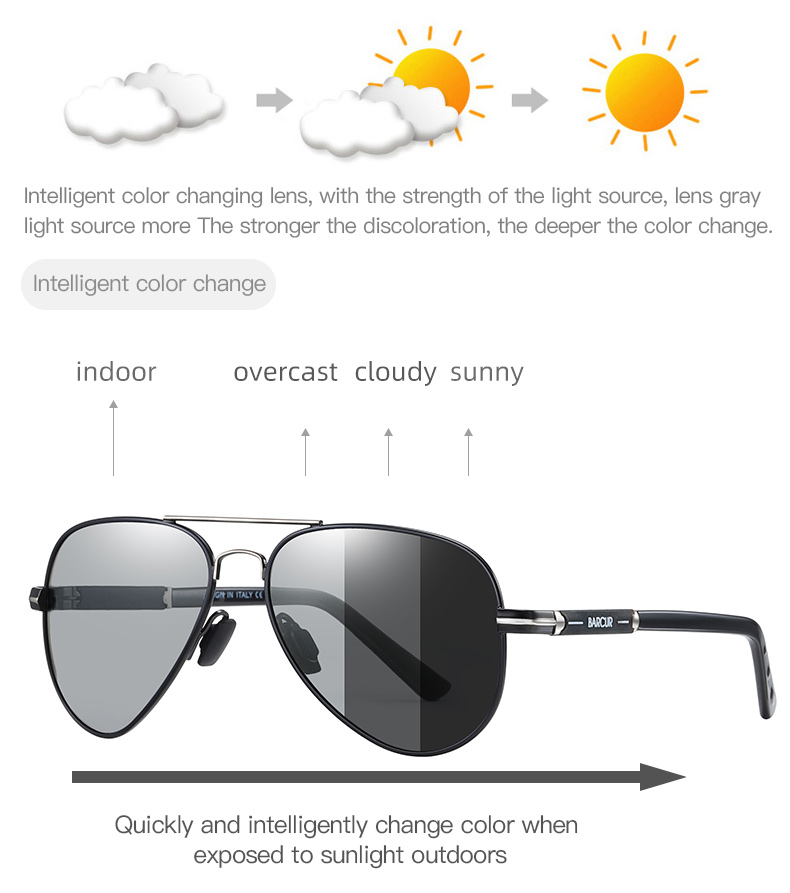 BARCUR الاستقطاب الرجال النظار - مراجعة Sunglasses Aviator Polarized وسعره