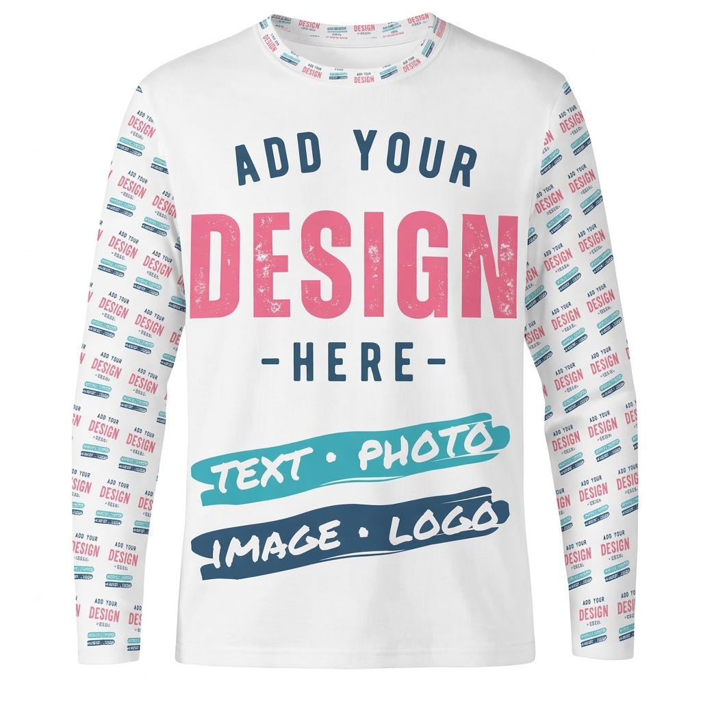 تي شيرت بأكمام طويلة مطبوع بال - مراجعة Tee Graphic Print وسعره