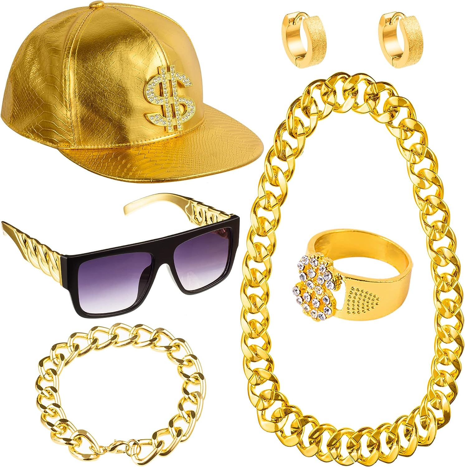 PESENAR 80s 90 السفينة هوب حلي - مراجعة Sunglass Retainer Cord وسعره